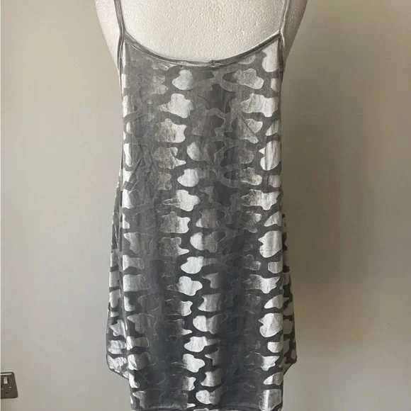 Blanco by Quiz Strapy Mini Dress Y2K silver/grey 6, 8, 10, 12, 14, 16 - Picture 4 of 4